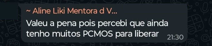 Depoimento de participante